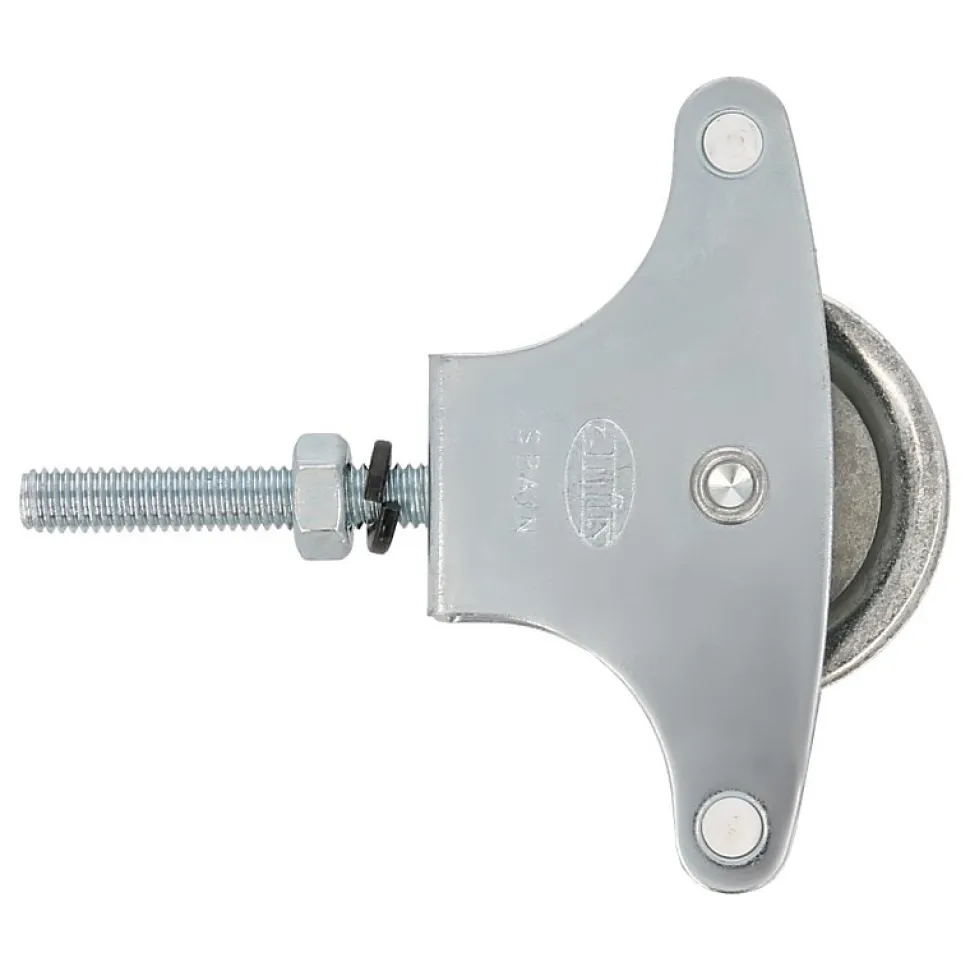 AMIG - Poulie métallique 3 - M6 x 40 mm - Acier - Zingué