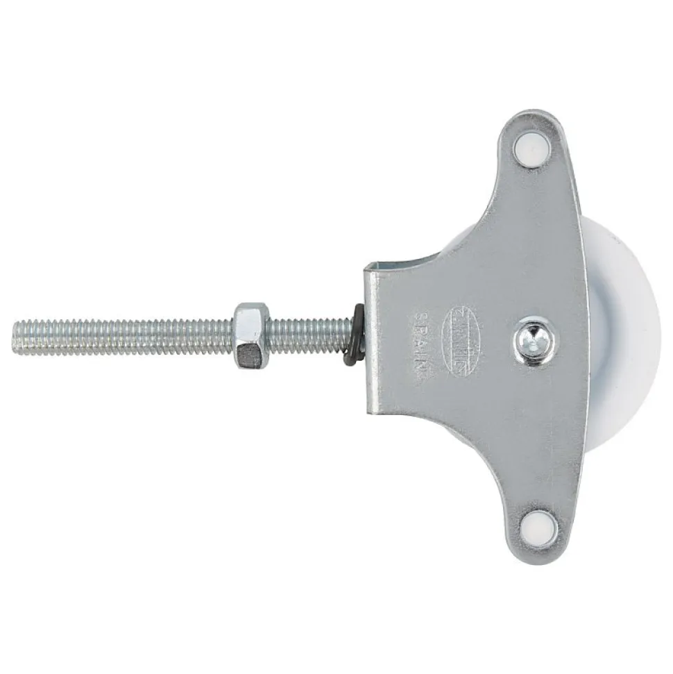 AMIG - Poulie plastique 11 - M6 x 60 mm - Acier - Zingué