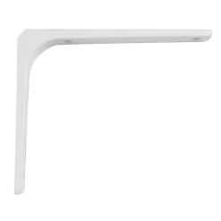 AMIG - Équerre 2 - 350 x 250 mm (14'' x 10'') - Acier - Blanc