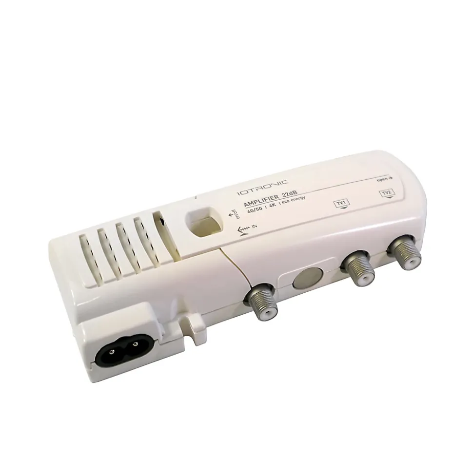 Amplificateur TV 22dB 2 TV 4G/5G, connexion F