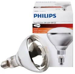 Ampoule PHILIPS IR à vis blanche 150W