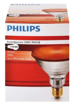 Ampoule PHILIPS IR/PAR rouge 175W