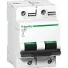 A9n18459 Schneider C120h Disjoncteur Bipolaire Schneider 125 A - 2p - Courbe C - 15ka - à Vis