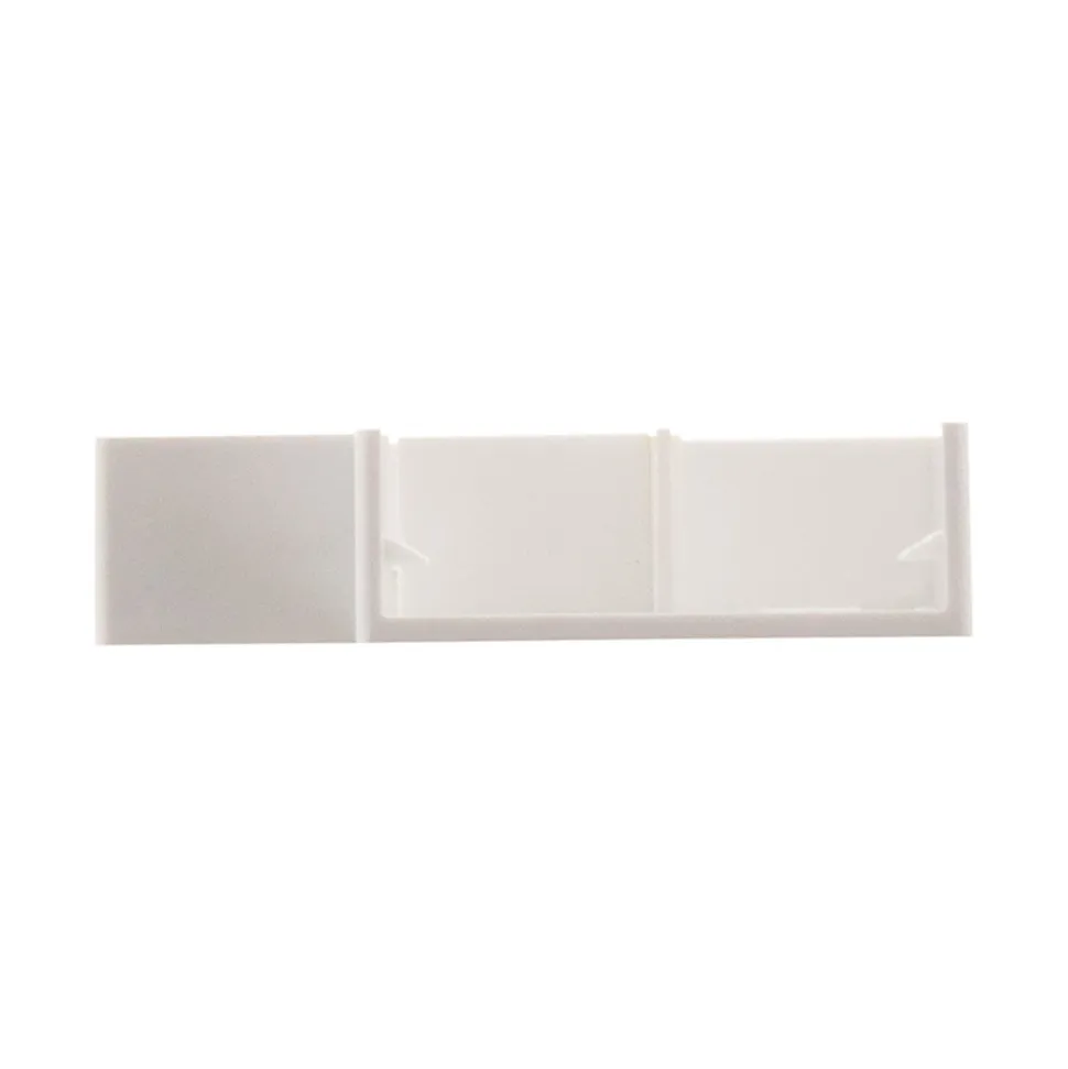 Angles plats moulure 30x10mm blanc lot de 4
