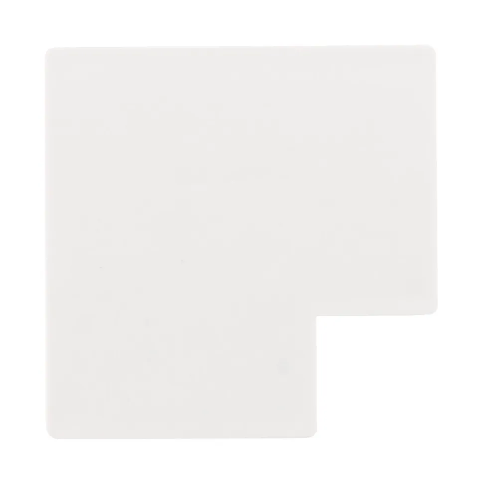 Angles plats moulure 30x10mm blanc lot de 4