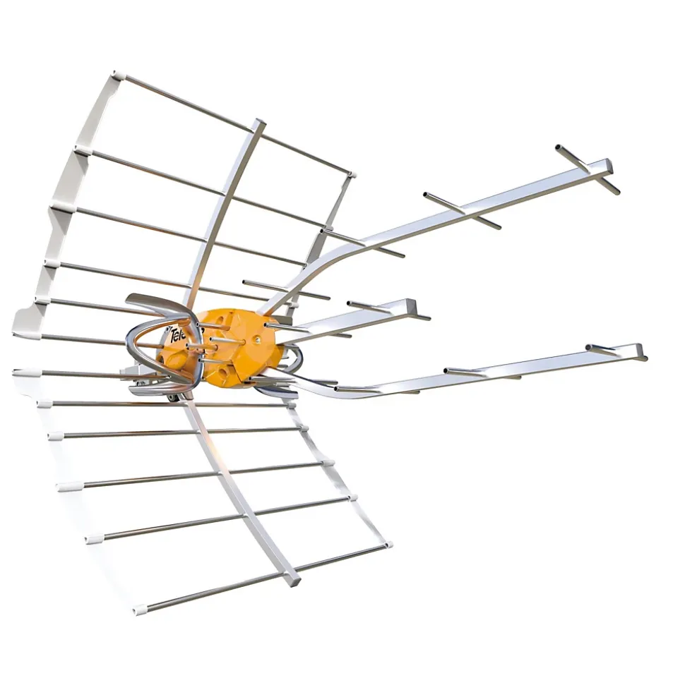 Antenne d'extérieur Televes Ellipse 148921 pour chaînes TNT gain 40 dB alimentation sous 24V