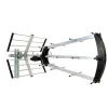 Antenne d'extérieur trinappe 20 dB à fiche F dépliable