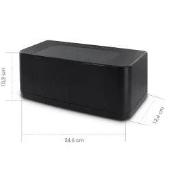 Antenne d'intérieur Captimax passive UHF - noire - METRONIC 416961