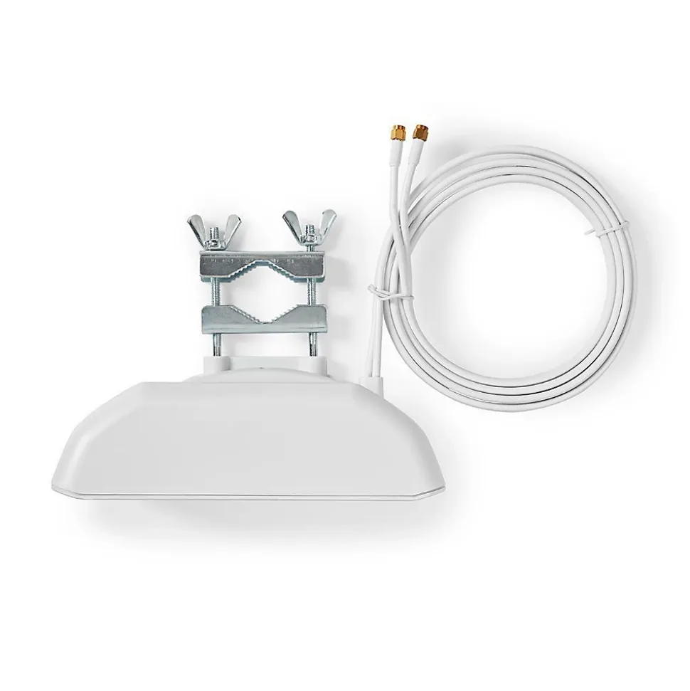 Antenne 5G 4G 3G Intérieur ou extérieur 698-5000 MHz Blanc NEDIS