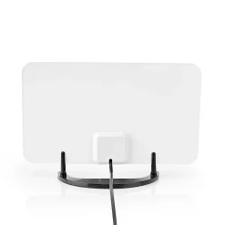 Antenne HDTV d'Intérieur 0 - 25 km Gain de 26 dB FMVHFUHF Noire NEDIS