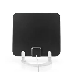 Antenne HDTV d'Intérieur 0 - 25 km Gain de 30 dB FMVHFUHF Blanche NEDIS