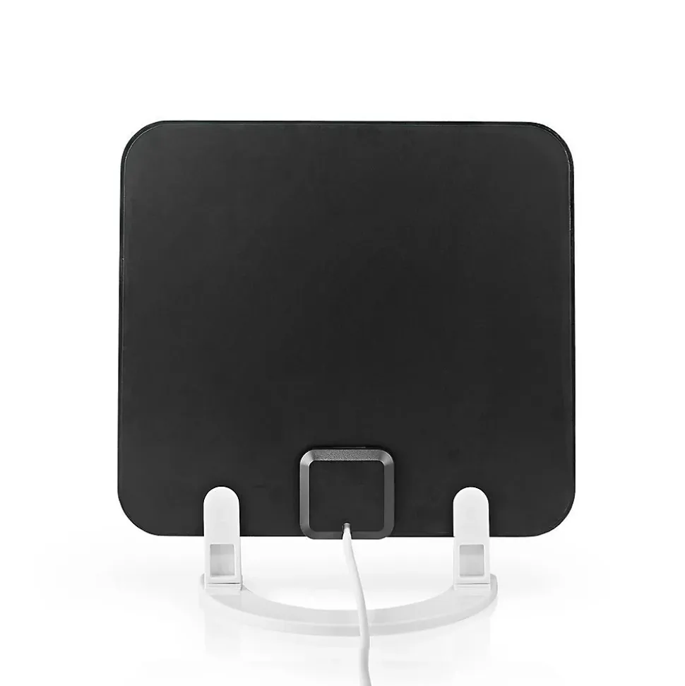 Antenne HDTV d'Intérieur 0 - 25 km Gain de 30 dB FMVHFUHF Blanche NEDIS