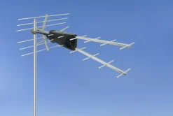 Antenne TNT DUO aluminium avec filtre 4G/5G 14dB