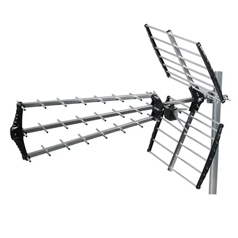 ANTENNE TNT TRINAPPE PRÉMONTÉE GAIN 18dB UHF rateau terrestre toit maison HDSAT