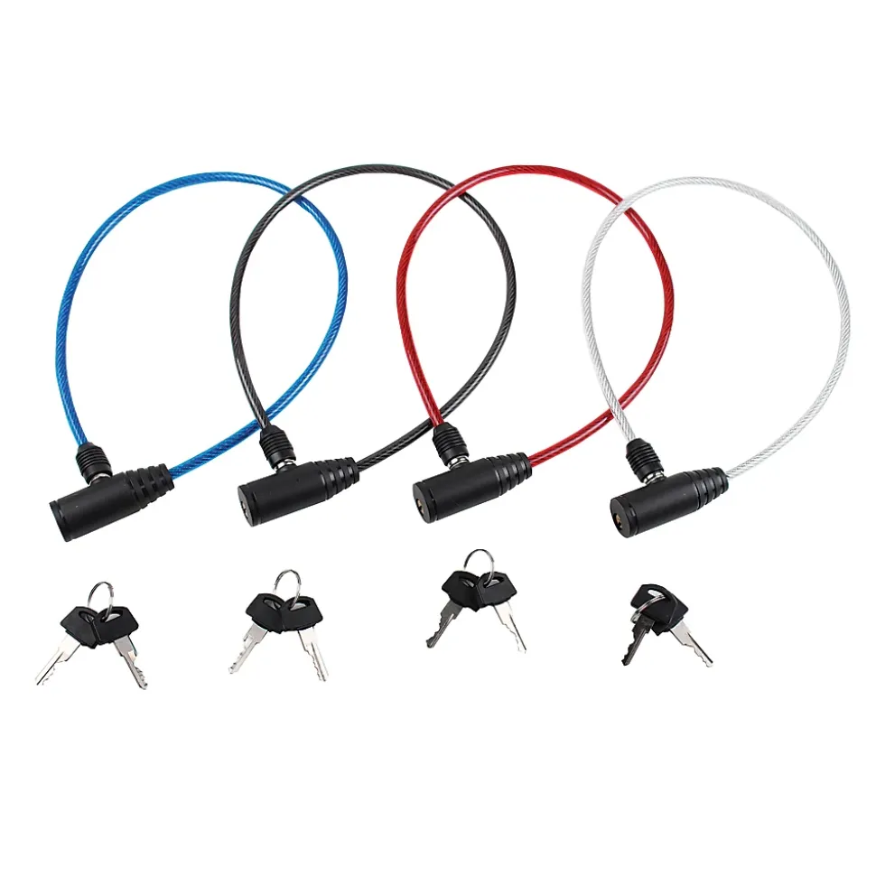 Antivol pour vélo Noir 550 x 90mm Acier