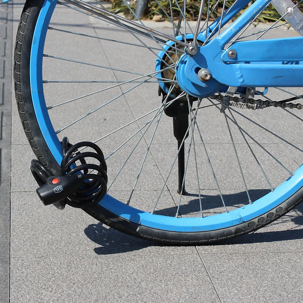 Antivol pour vélo Smith & Locke Noir 8 x 1800 mm