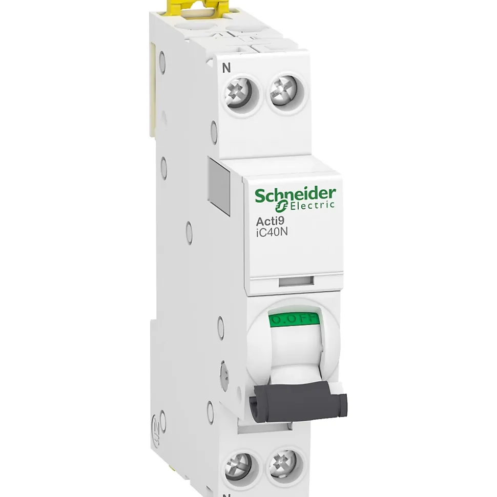 A9p64620 Disjoncteur Phase Neutre 20a Courbe D - 1p+n - 6/10ka Schneider Acti9 Ic40n
