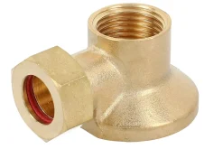 Applique laiton avec écrou à collet battu 14-1/2 - GARIS - B01-AML-B
