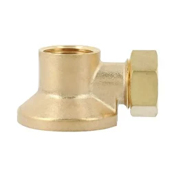 Applique laiton avec écrou à collet battu 14-1/2 - GARIS - B01-AML-B