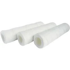 Aquawater - Lot de 3 cartouches filtrantes bobinées 20 microns - Taille standard 10 - Durée 12 mois