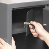 Armoire à fusils Monteria, fermeture électronique à code, 4 pênes, capacité de 5 fusils - THIRARD
