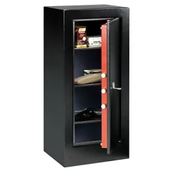 Armoire pour armes de poing à serrure à clé Technomax HS/20 – 3 étagères – 75 L – l.35 x H.40 x P.30 cm