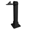 Arrêt automatique, Noir, Hauteur 320, Ep.28 à 86, Aluminium, avec Embase, pour Portail Battant