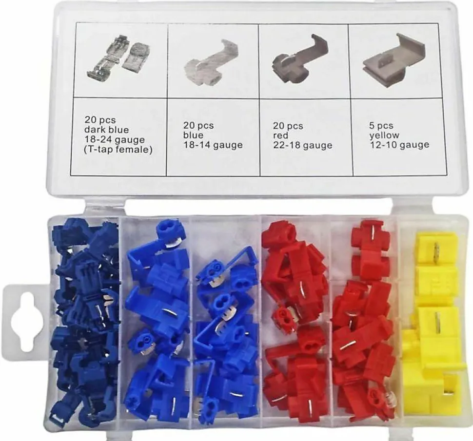 Assortiment de connecteurs rapides X 65
