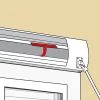 Attache tablier souple pour volet roulant L.150mm- 3 pièces