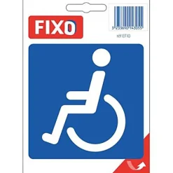 Autocollant "Toilettes handicapé" FIXO