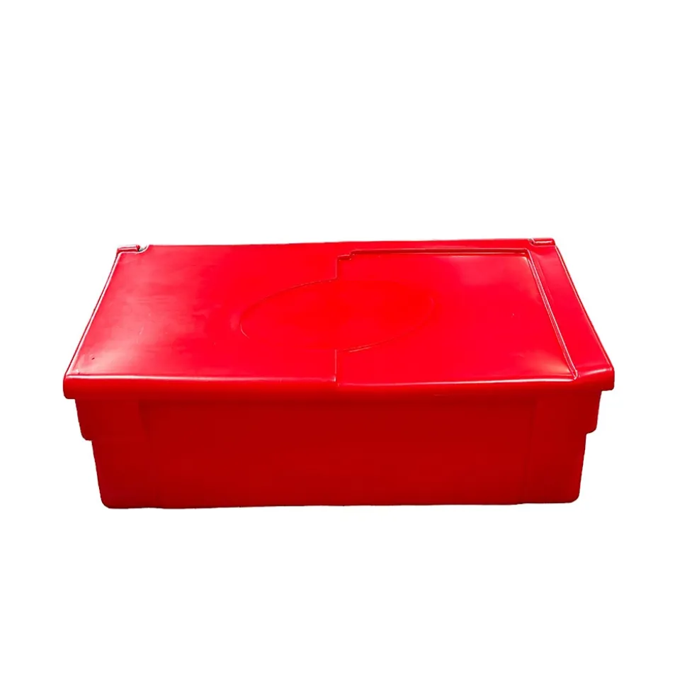Bac à sable incendie/ à sel de déneigement 100l -lot de 10