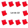 Bac à sable incendie/ à sel de déneigement 50l + pelle- lot de 10