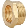Bague de reduction laiton Mâle 20/27 (3/4") - Femelle 15/21 (1/2"), lot de 2