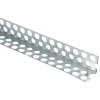 Baguette d’angle intérieur fine couche en acier galvanisé 2 500 x 22 x 22 mm