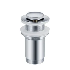 Balneo Bonde clic-clac sans trop-plein, pour lavabo, finition chrome, laiton