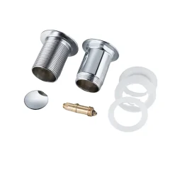 Balneo Bonde clic-clac sans trop-plein, pour lavabo, finition chrome, laiton