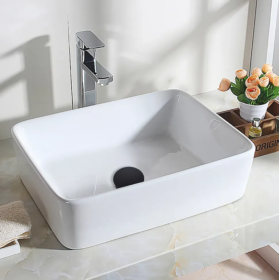 Balneo Bonde clic-clac sans trop-plein, pour lavabo, finition noir, laiton