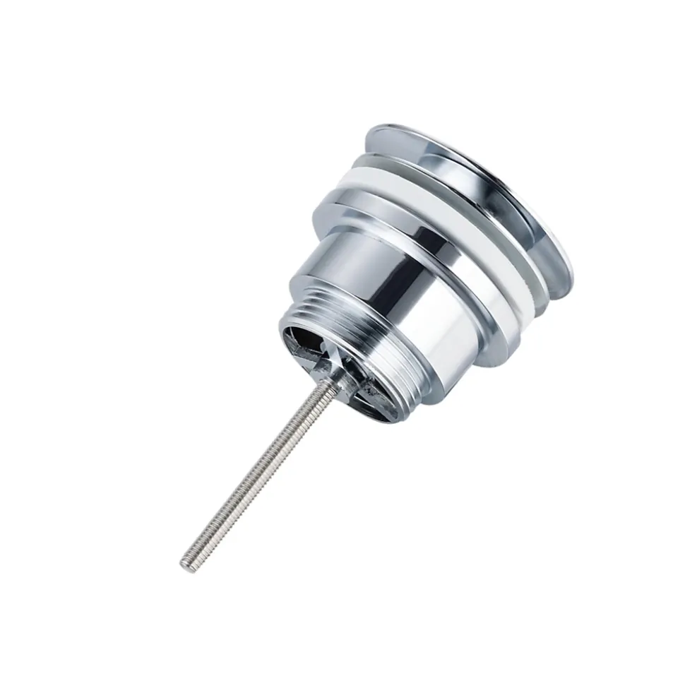 Balneo Bonde clic-clac universelle, pour lavabo, finition chrome, laiton