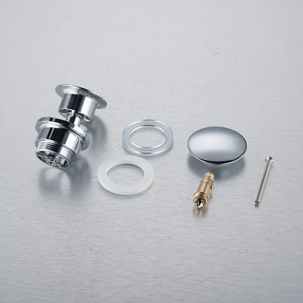 Balneo Bonde clic-clac universelle, pour lavabo, finition chrome, laiton