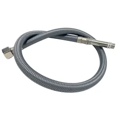 Balneo Flexible de raccordement pour robinet 3/8 x M10 60 cm tuyau PEX gris durable