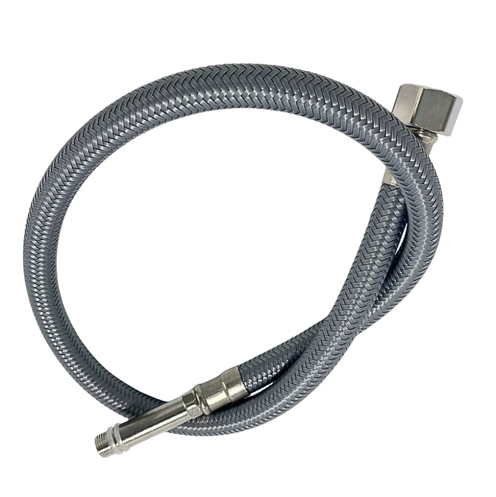 Balneo Flexible de raccordement pour robinet 3/8 x M10 40 cm tuyau PEX gris durable