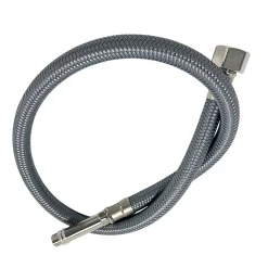 Balneo Flexible de raccordement pour robinet 3/8 x M10 50 cm tuyau PEX gris durable
