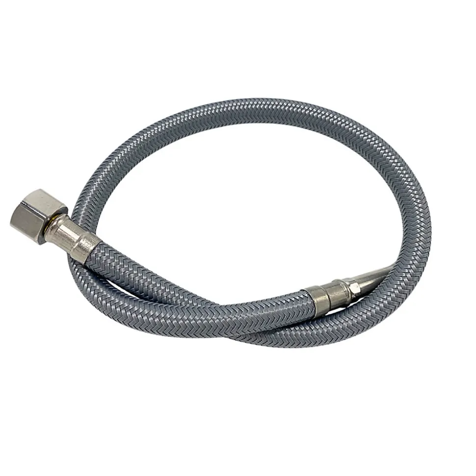Balneo Flexible de raccordement pour robinet 3/8 x M10 50 cm tuyau PEX gris durable