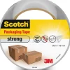 Bande d'emballage Scotch renforcée transparente 48 mm x 50 m