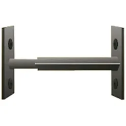 Barreau télescopique, de fenêtre, acier noir, Mottez, L.55 à 103 cm