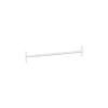Barreau télescopique de fenêtre, acier blanc, Mottez , L.55 à 103 cm