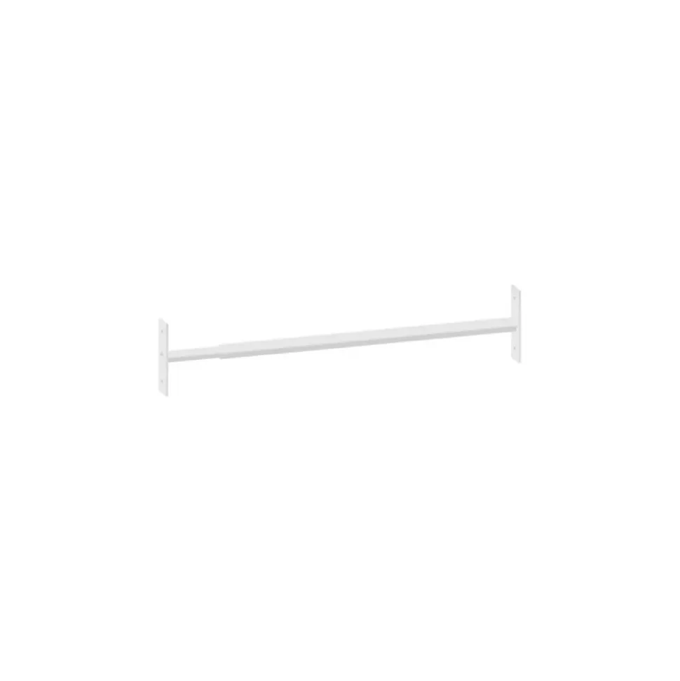 Barreau télescopique de fenêtre, acier blanc, Mottez , L.55 à 103 cm