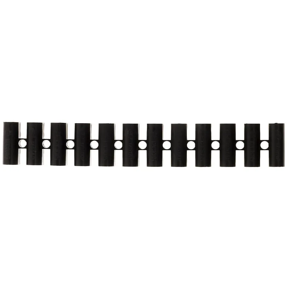 Barrette 12 plots section 25mm² - Noir - Zenitech