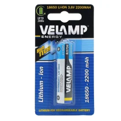 Batterie au lithium rechargeable type 18650 3,6V 2200mAh