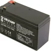Batterie au plomb rechargeable 12V 7Ah. Connecteurs FASTON